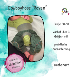eBook: Cowboyhose "Raven"